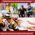 M2 BASICS Professional 300 Piece First Aid Kit - Emergency Medical Supplies for Home, Travel, Office & Kids