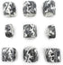 9 Rolls Self Adhesive Wrap Athletic Tape Gauze, Breathable Elastic Cohesive Bandage for Sports Injury & Pet (City Camo)