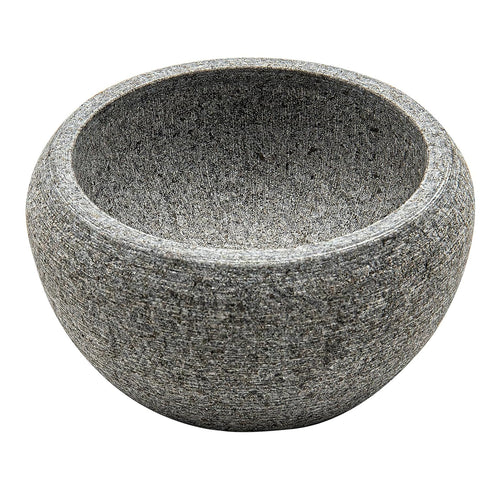 Shaving Soap & Cream Bowl for Men, Natural Granite Stone - Keeps Warm Better, Easier to Lather