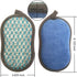Pack of 6 Blue Multi-Purpose Scrub Sponges, Non-Scratch Double-Side Microfiber Sponge for Effortless Kitchen Cleaning