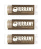 Hurraw! Coffee Bean Lip Balm - 3 Pack - Organic, Certified Vegan, Cruelty Free, Gluten Free - Made in USA