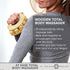 Gaiam Relax Massage Ball Roller - Handheld Wooden Total Body Massager for Back, Neck, Foot, Leg, Arm Relief