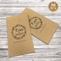 FRIDAY NIGHT 50Pcs Wedding Favors Candy Buffet Bags, Brown Kraft Paper Favor Bags for Snacks or Cookie Buffets
