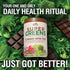 COUNTRY FARMS Organic Super Greens Chocolate Flavor - 50 Organic Super Foods, USDA Organic Drink Mix, Packed with