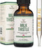 Milk Thistle Supplement - Organic Liver Detox Drops 1 FL OZ - 30 Servings (Vegan Safe, Non-GMO, Gluten Free)