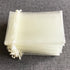 ATCG 100pcs 3x4 Inches Drawstring Organza Pouches, Ivory, Wedding Party Jewelry Favor Bags.