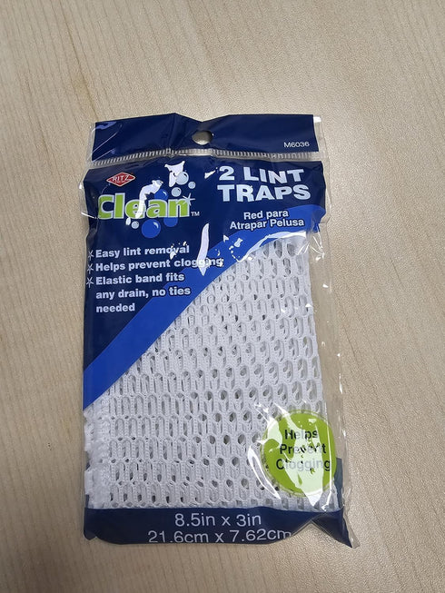 Lint Traps Nylon Mesh, 2pk - Bulk Pack of 24