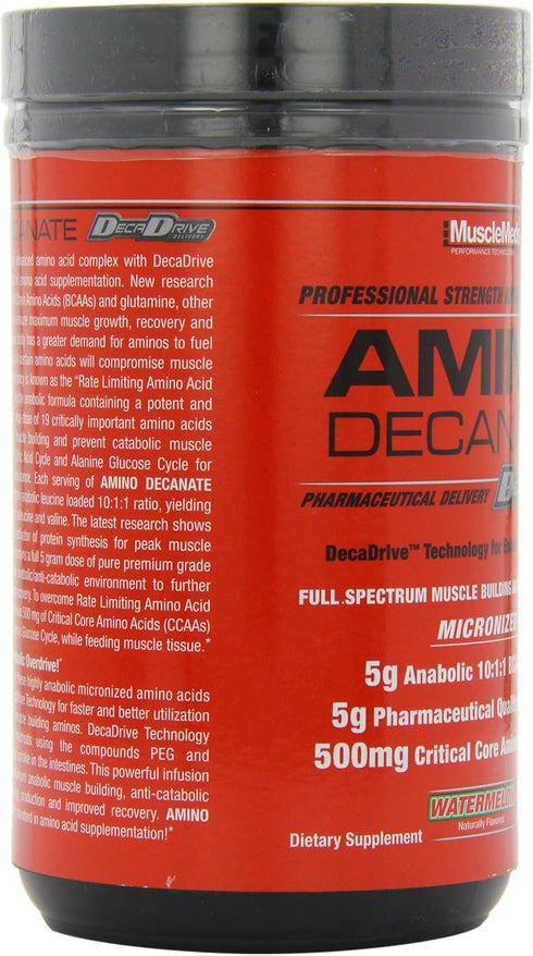 Amino Decanate by Muscle Meds, Watermelon, 13.3 Oz