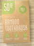 Biodegradable Bamboo Toothbrushes Bulk Soft Bristles (50 Pack) - Eco-Friendly, Compostable Natural Wooden Toothbrush