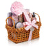 Spa Baskets for Women - Luxury Bath Set with Rose Oil & Orchid, Includes Wash, Bubble Bath, Lotion, Bath Salts, and More