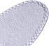 Happystep Cotton Terry Cloth Insoles, Barefoot Shoe Inserts, 2 Pairs of White (Women Size 10)