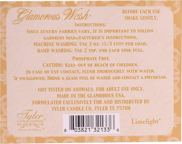 Limelight Glamorous Wash Fine Laundry Detergent 32oz 907g