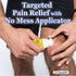 Pain Relief Roll-On Liquid, Maximum Strength 4% Lidocaine, Odor Free with Aloe, 2.5 fl Ounces, Made in USA
