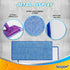 Reusable Mop Pads Compatible with Swiffer Wet Jet, 5 Pack Microfiber Replacement Pads for Hardwood Floor
