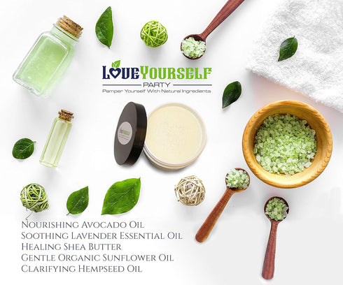 Natural Face Cream Hemp Moisturizer with Frankincense, Evening Primrose Oil, Avocado - Anti-Aging Wrinkle Care
