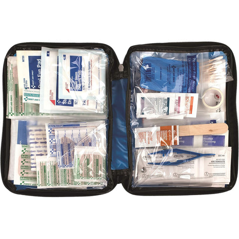 First Aid Only FAO-428 All-Purpose Emergency First Aid Kit, 131 Pieces for Home, Car, Travel