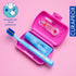 Set Set Curaprox Ortho Travel Braces & On-The-Go Care | Ultra Soft Brush + Whitening Toothpaste | Compact Pink
