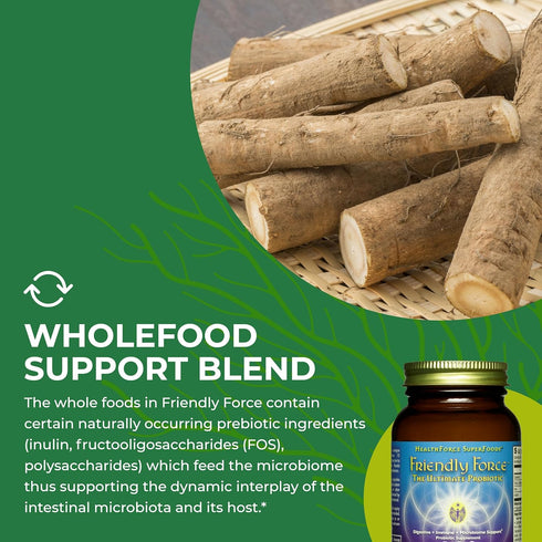 HealthForce SuperFoods Friendly Force, 60 Vegan Capsules