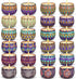 Set,24 Pack 600 Set, Scented Candles Gift Candles for Home Scented, Hour Long Lasting Soy Wax Aromatherapy Candle