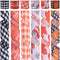 VATIN Fall Wired Ribbon, 2.5 Inch x 90 Feet, Buffalo Plaid/Pumpkin/Maple Leaves for Wreath Bows, Thanksgiving Decor