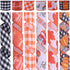 VATIN Fall Wired Ribbon, 2.5 Inch x 90 Feet, Buffalo Plaid/Pumpkin/Maple Leaves for Wreath Bows, Thanksgiving Decor