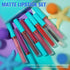 QiBest 7 Matte Liquid Lipstick Set with 1 Lip Plumper Gloss, Long Lasting, High Pigmented, Velvety Waterproof Lipgloss
