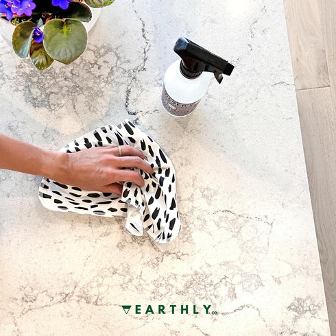 Reusable Paper Towels - 10 PACK - Washable Cotton Cloth Paper Towels - Paperless Napkins - Absorbent Long Lasting Zero