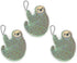 Kikkerland Reusable Sloth Scrub Sponge Cleaning Supplies for Kitchen, Home Essentials Fun