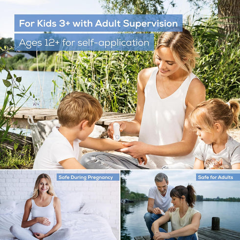 Beurer BR60 Insect Sting and Bite Relief, Chemical-Free Bug Bite Healer for Natural Itching and Swelling Relief
