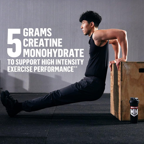 Muscle Milk Pro Series Creatine Powder - Unflavored, 1.1 Pound, 100 Servings, NSF Certified for Sport