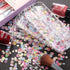 Maitys 3 Boxes 1080 Pcs 3D Flowers for Nails Decals, Colorful Mixed 3D Flower Leaves for DIY