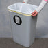 13 Gallon Heavy Duty Trash Bags, 100 Count, White Unscented Tall Drawstring Kitchen Garbage Bags