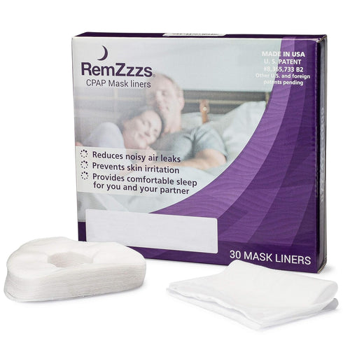 RemZzzs Nasal CPAP Mask Liners (K9-NL) - Reduce Air Leaks, Painful Blisters, Compatible with Respironics, DeVilbiss