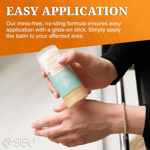 sibu Miracle Stick, Premium Himalayan Sea Buckthorn - Great for Dry Skin, Bug Bites, 1-Year Supply