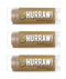 Hurraw! Chocolate Lip Balm, 3 Pack: Organic, Vegan, Gluten Free, 100% Natural Ingredients