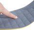 Full Length Memory Foam Shoe Insert with Arch Support, Premium Cushioning Insoles for Heel Pain, Grey, Size 8
