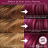 Smart Beauty Plum Hair Dye - Permanent Cream Form with Plex Anti-breakage Technology for Light to Mid-dark Brown Hair