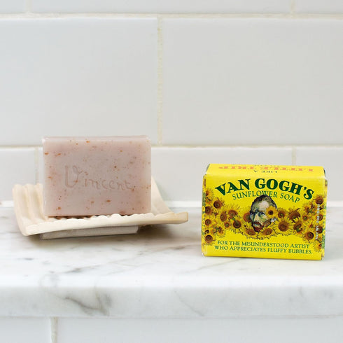 Vincent Van Gogh Sunflower Soap, Made in the USA