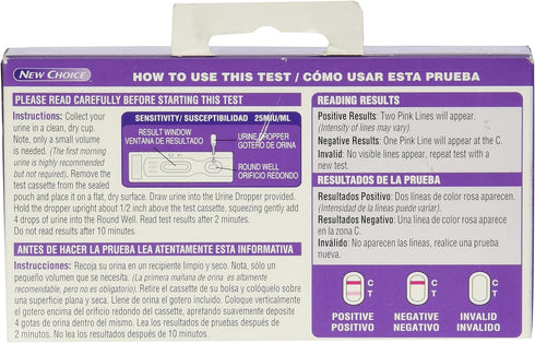 New Choice 99% Pregnancy Test Accurate