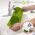 Kitchen + Home Microfiber Mop Pads, 16" Wet and Dry Mop Head Refill, 3 Pack, Washable Reusable