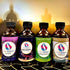 Set, 2 OZ, 4 Pack Fragrance Oil FL Lavender Nag Champa Eucalyptus Sandalwood