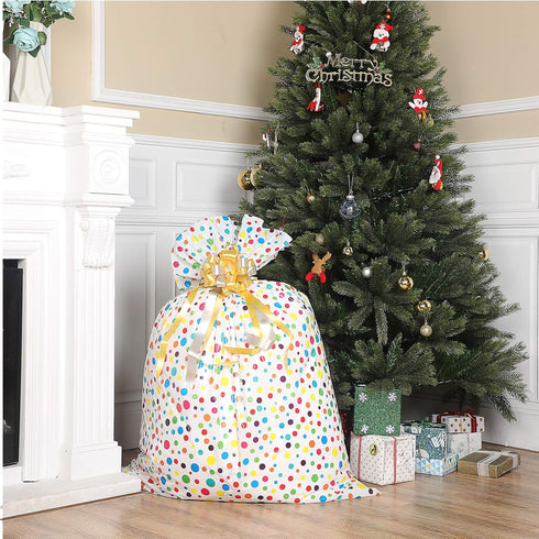 Outus 8 Pcs Extra Large Gift Bags, 36'' x 48'' Oversized Plastic Storage Bags for Birthday Party Presents