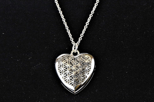 Set Set mEssentials Heart Aromatherapy Essential Oil & Diffuser Necklace Gift Stainless Steel Gift