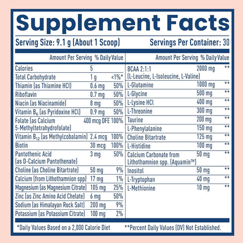 NativePath Hydrate Electrolytes Powder, Zero Sugar with BCAAs, Peach Mango Flavor, Keto & Paleo Friendly, 30 Servings