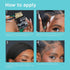 KISS COLORS & CARE Color Edge Fixer 1.01 oz. (30mL) Travel Size - Dark Brown, Hides Grays, Moisturizing, 24 Hour Hold