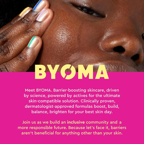 BYOMA Brightening Serum - Hydrating Face Serum with Hyaluronic Acid, Niacinamide & Ceramides - 1.01 fl. oz for Glowing