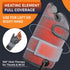 Wrist Thumb Brace Heating Pad for Arthritis and Carpal Tunnel Relief, Heated Wrap for Sprains, Left Right Hand