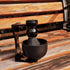 Je&Co Men's Shaving Brush Set - 3 in 1 Synthetic Brush with Steel Bowl and Acrylic Stand