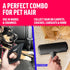 Chom Chom Detailer Tool for Pet Hair Remover and Lint, Portable Multi-Surface Fur Removal Tool for Furniture, Couch