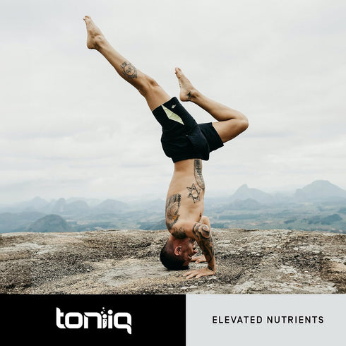 Toniiq 20:1 120 Black Maca Root - Ultra High Potency Extract - Single Origin, Wildcrafted & Highly Concentrated